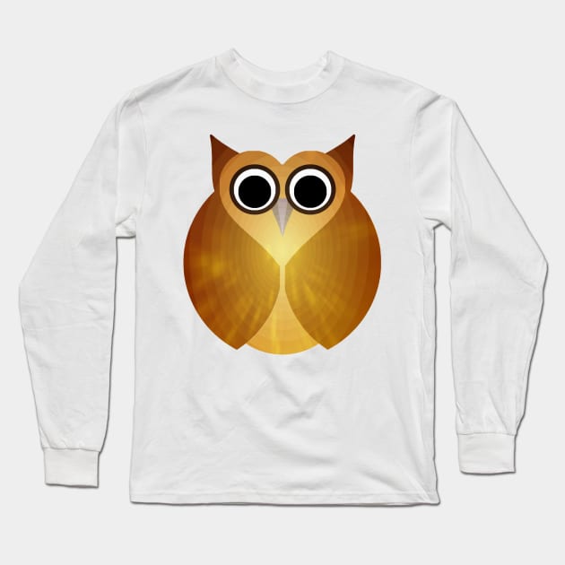 Brown Owl! Long Sleeve T-Shirt by albdesigns